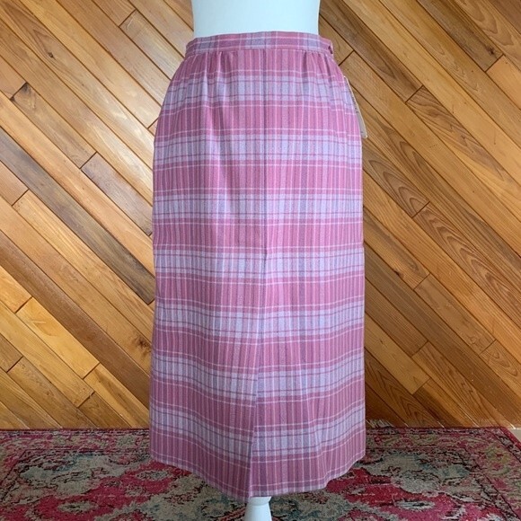 Vintage 70s/80s Ms. Pendleton Plaid Pencil Skirt - Picture 5 of 6